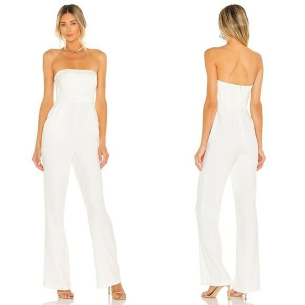 NBD Eliot Jumpsuit - Ivory